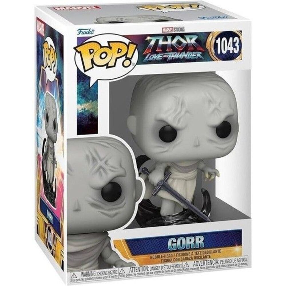 Funko Pop! Marvel Thor Love and Thunder Gorr #1043 Vinyl Bobble-Head Figure NIB